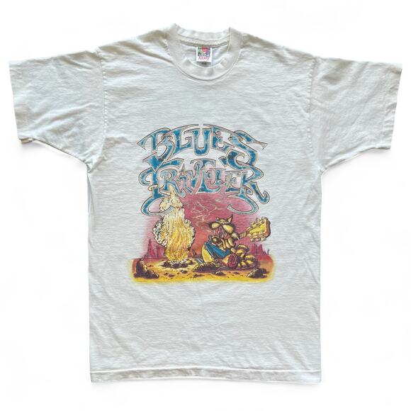 Fruit of the Loom Other - Vintage 90s Blues Traveler Straight On Till Morning Tour Band Shirt FOTL USA L
